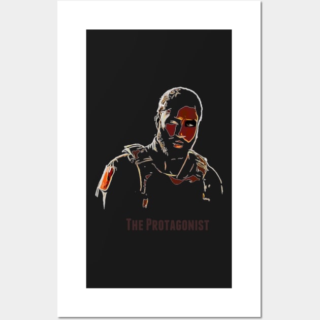 The Protagonist Wall Art by QuassarStore